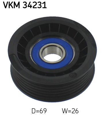 SKF VKM 34231 Vezetőgörgő hosszbordásszíjhoz